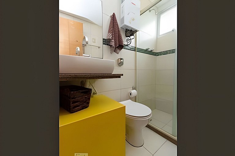 Apartamento em Copacabana, frente ao mar