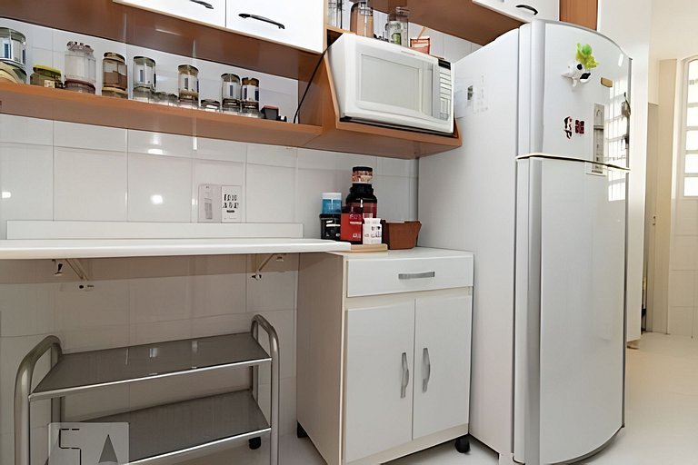 Apartamento em Copacabana, frente ao mar